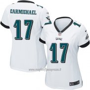 Maglia NFL Game Donna Philadelphia Eagles Carmichael Bianco