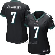 Maglia NFL Game Donna Philadelphia Eagles Jaworski Nero