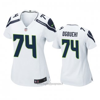 Maglia NFL Game Donna Seattle Seahawks Cedric Ogbuehi Bianco