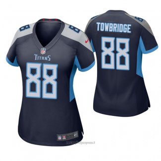 Maglia NFL Game Donna Tennessee Titans Keith Towbridge Blu2