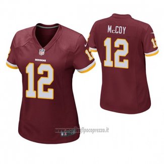 Maglia NFL Game Donna Washington Commanders Colt Mccoy Rosso