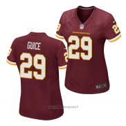 Maglia NFL Game Donna Washington Commanders Derrius Guice Rosso