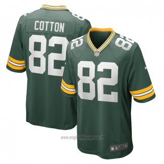 Maglia NFL Game Green Bay Packers Jeff Cotton Home Verde