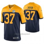 Maglia NFL Game Green Bay Packers Josh Jackson Blu 100th Anniversary Alternate