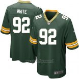 Maglia NFL Game Green Bay Packers White Verde