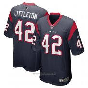 Maglia NFL Game Houston Texans Cory Littleton Blu