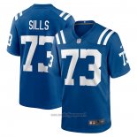 Maglia NFL Game Indianapolis Colts Josh Sills 73 Blu