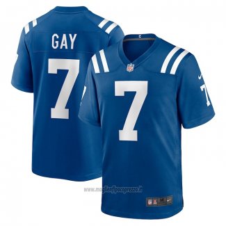 Maglia NFL Game Indianapolis Colts Matt Gay 7 Blu