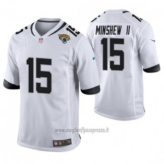 Maglia NFL Game Jacksonville Jaguars Gardner Minshew Bianco