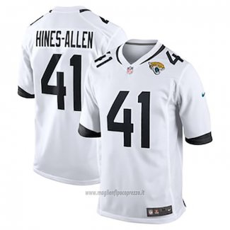 Maglia NFL Game Jacksonville Jaguars Josh Hines-Allen Bianco