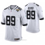 Maglia NFL Game Jacksonville Jaguars Josh Oliver Bianco