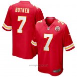 Maglia NFL Game Kansas City Chiefs 7 Harrison Butker Rosso