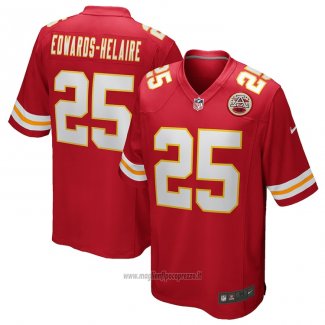 Maglia NFL Game Kansas City Chiefs Clyde Edwards-helaire Rosso
