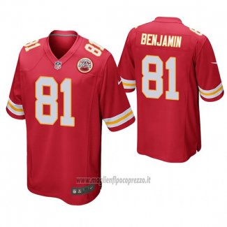Maglia NFL Game Kansas City Chiefs Kelvin Benjamin Rosso