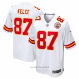Maglia NFL Game Kansas City Chiefs Travis Kelce Bianco