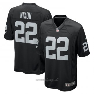 Maglia NFL Game Las Vegas Raiders Keisean Nixon Nero