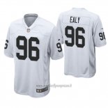 Maglia NFL Game Las Vegas Raiders Kony Ealy Bianco