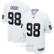 Maglia NFL Game Las Vegas Raiders Maxx Crosby Bianco