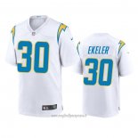 Maglia NFL Game Los Angeles Chargers Austin Ekeler 2020 Bianco