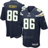 Maglia NFL Game Los Angeles Chargers Henry Blu2