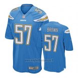 Maglia NFL Game Los Angeles Chargers Jatavis Brown Blu