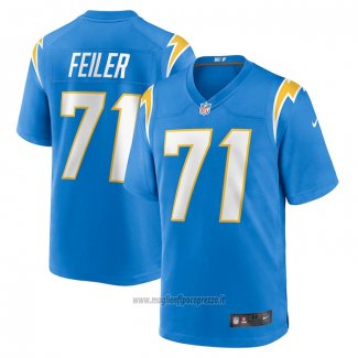 Maglia NFL Game Los Angeles Chargers Matt Feiler Blu