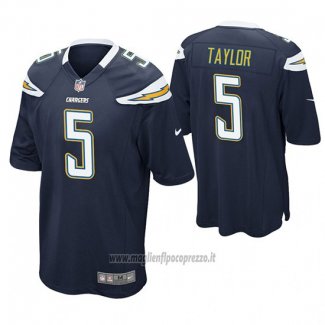 Maglia NFL Game Los Angeles Chargers Tyrod Taylor Blu