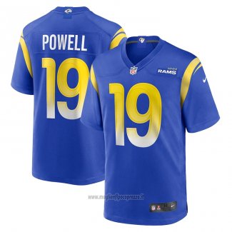 Maglia NFL Game Los Angeles Rams Brandon Powell Blu
