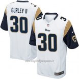 Maglia NFL Game Los Angeles Rams Gurley Bianco