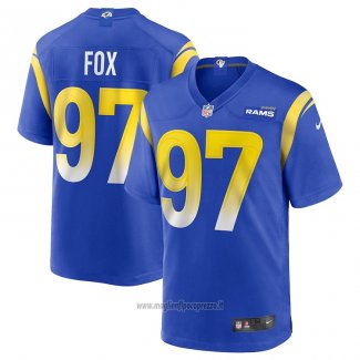 Maglia NFL Game Los Angeles Rams Morgan Fox Blu