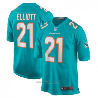Maglia NFL Game Miami Dolphins Deshon Elliott Verde