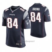 Maglia NFL Game New England Patriots Antonio Brown Blu
