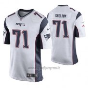 Maglia NFL Game New England Patriots Danny Shelton Bianco