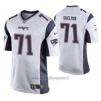 Maglia NFL Game New England Patriots Danny Shelton Bianco