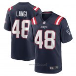 Maglia NFL Game New England Patriots Harvey Langi Blu