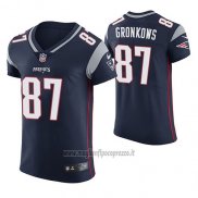 Maglia NFL Game New England Patriots Rob Gronkowski Blu Vapor Untouchable