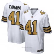 Maglia NFL Game New Orleans Saints Alvin Kamara Alternato Bianco