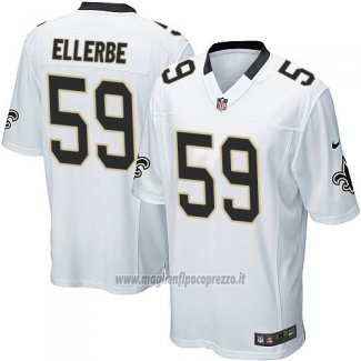 Maglia NFL Game New Orleans Saints Ellerbe Bianco