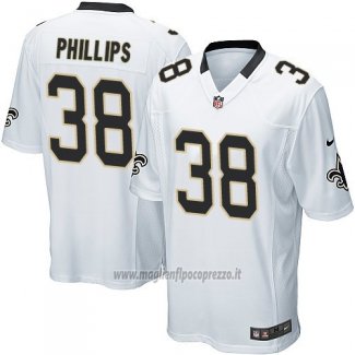 Maglia NFL Game New Orleans Saints Phillips Bianco