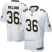 Maglia NFL Game New Orleans Saints Williams Bianco