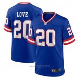 Maglia NFL Game New York Giants Julian Love Classic Blu