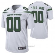 Maglia NFL Game New York Jets Personalizzate Game Bianco