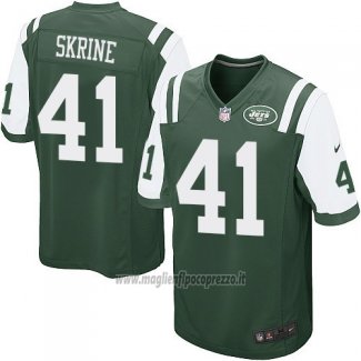 Maglia NFL Game New York Jets Skrine Verde