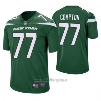 Maglia NFL Game New York Jets Tom Compton Verde