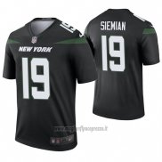 Maglia NFL Game New York Jets Trevor Siemian Nero Color Rush