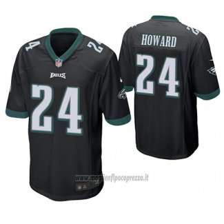 Maglia NFL Game Philadelphia Eagles Jordan Howard Nero
