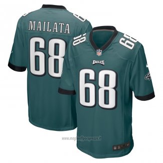 Maglia NFL Game Philadelphia Eagles Jordan Mailata Verde