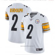 Maglia NFL Game Pittsburgh Steelers 2 Mason Rudolph Bianco