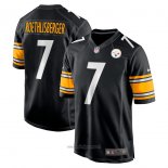 Maglia NFL Game Pittsburgh Steelers Ben Roethlisberger Nero
