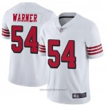 Maglia NFL Game San Francisco 49ers 54 Fred Warner Bianco